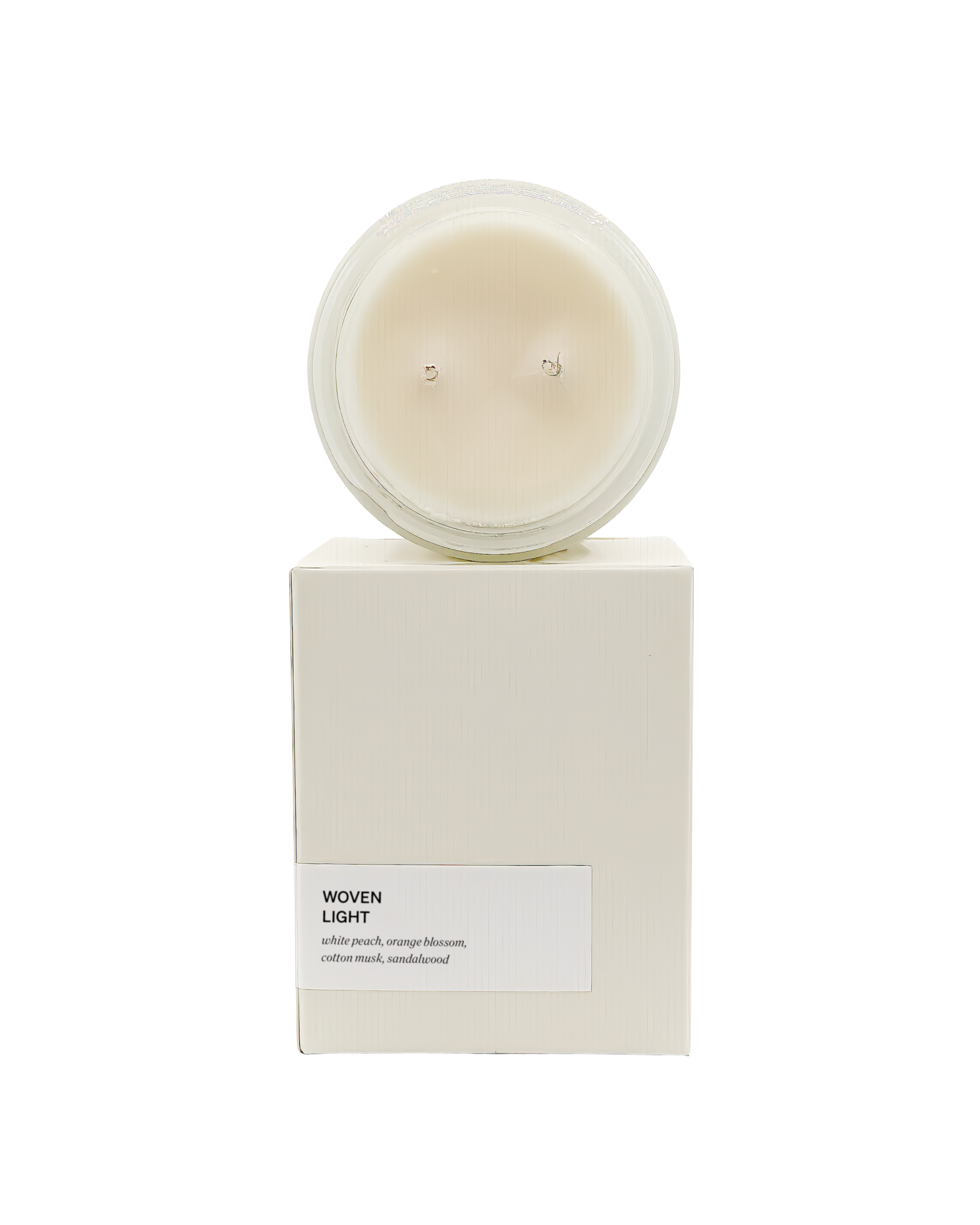 Woven Light Candle