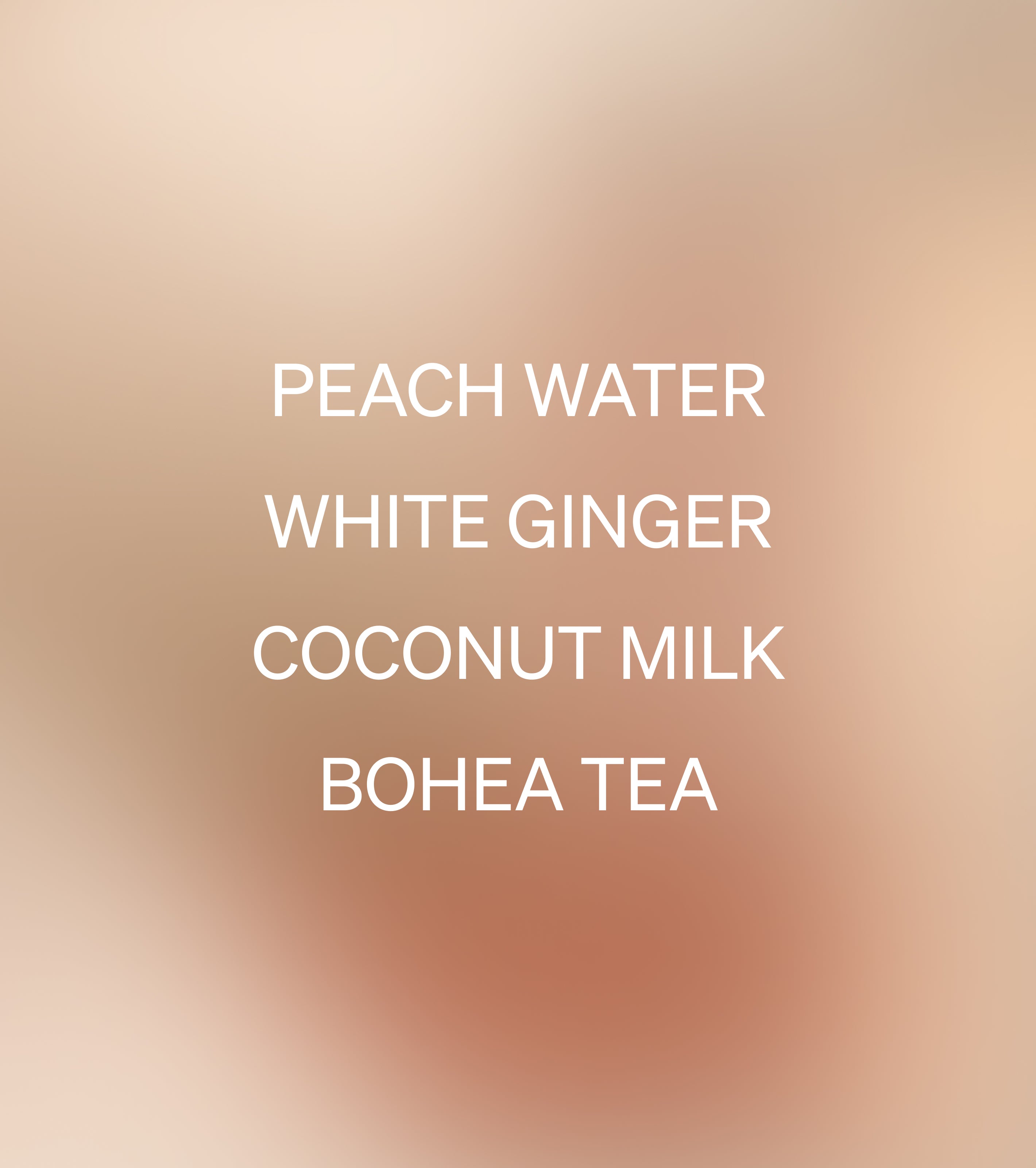 Peach Oolong Candle