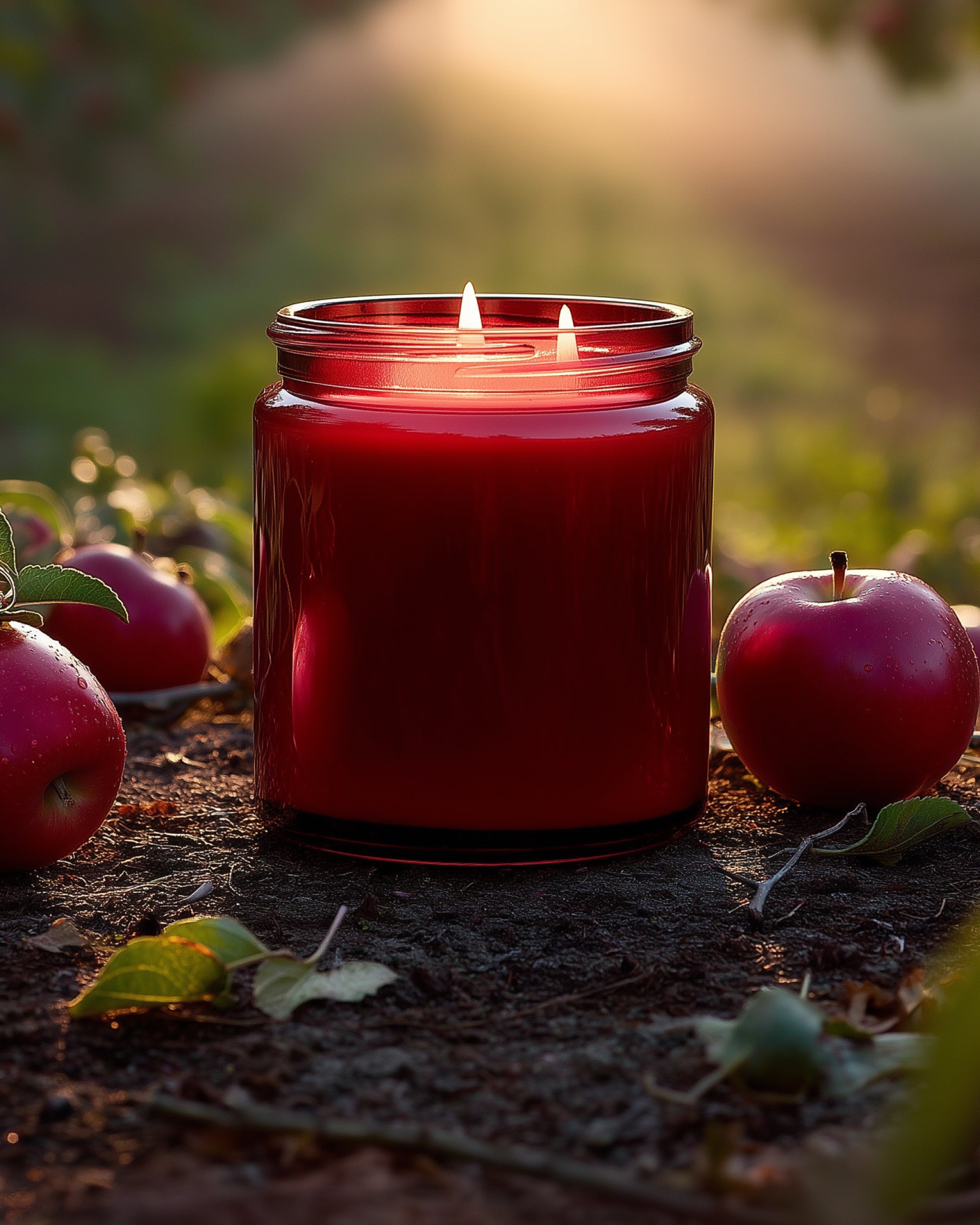 Amber Orchard Candle