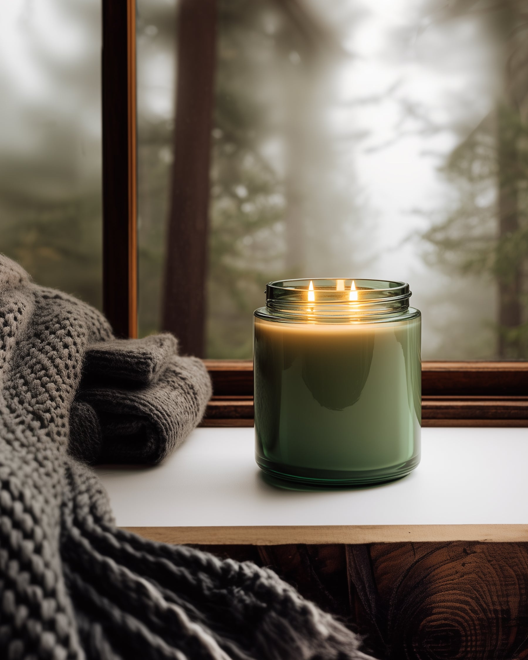 Green Light Candle
