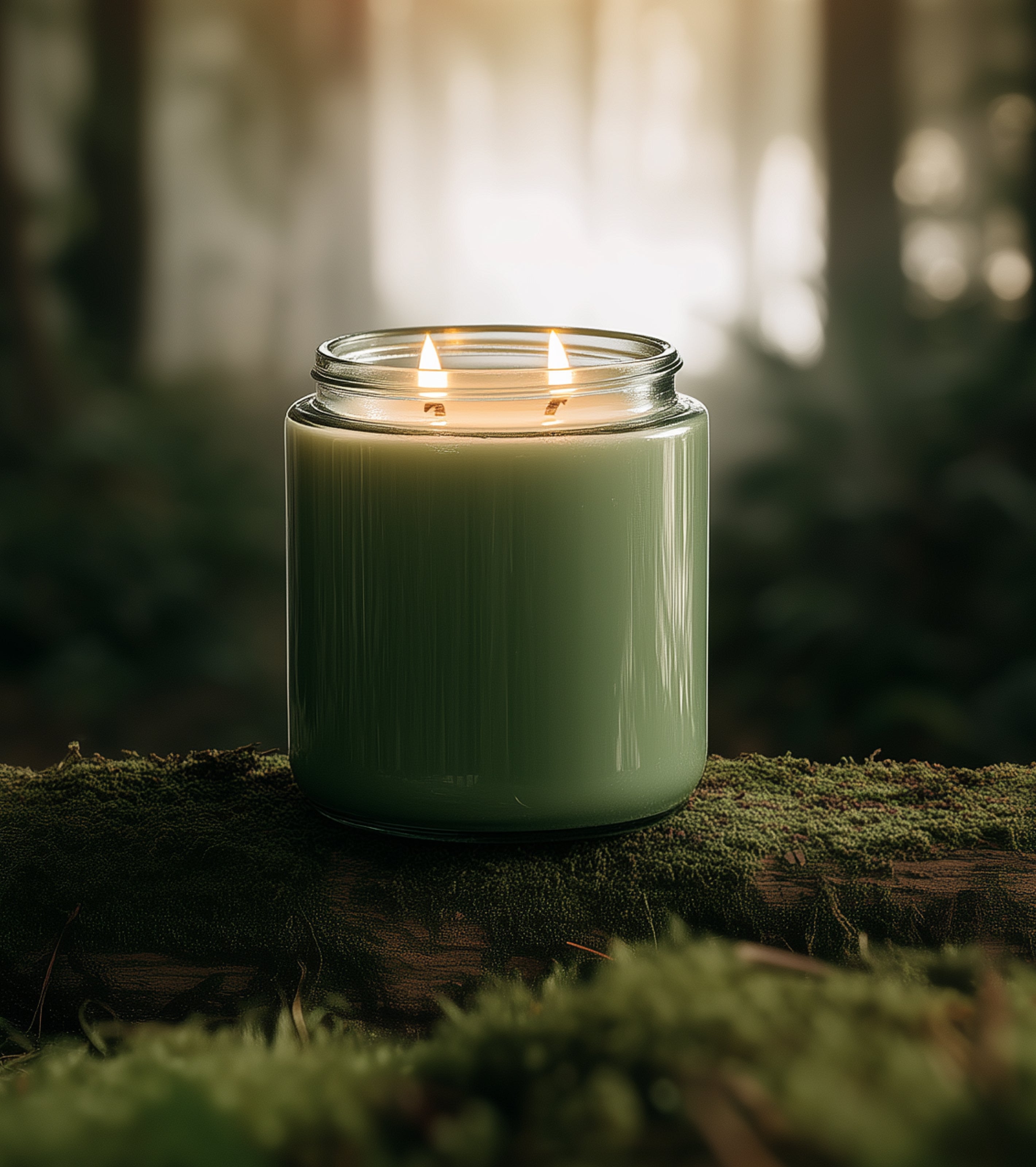 Green Light Candle