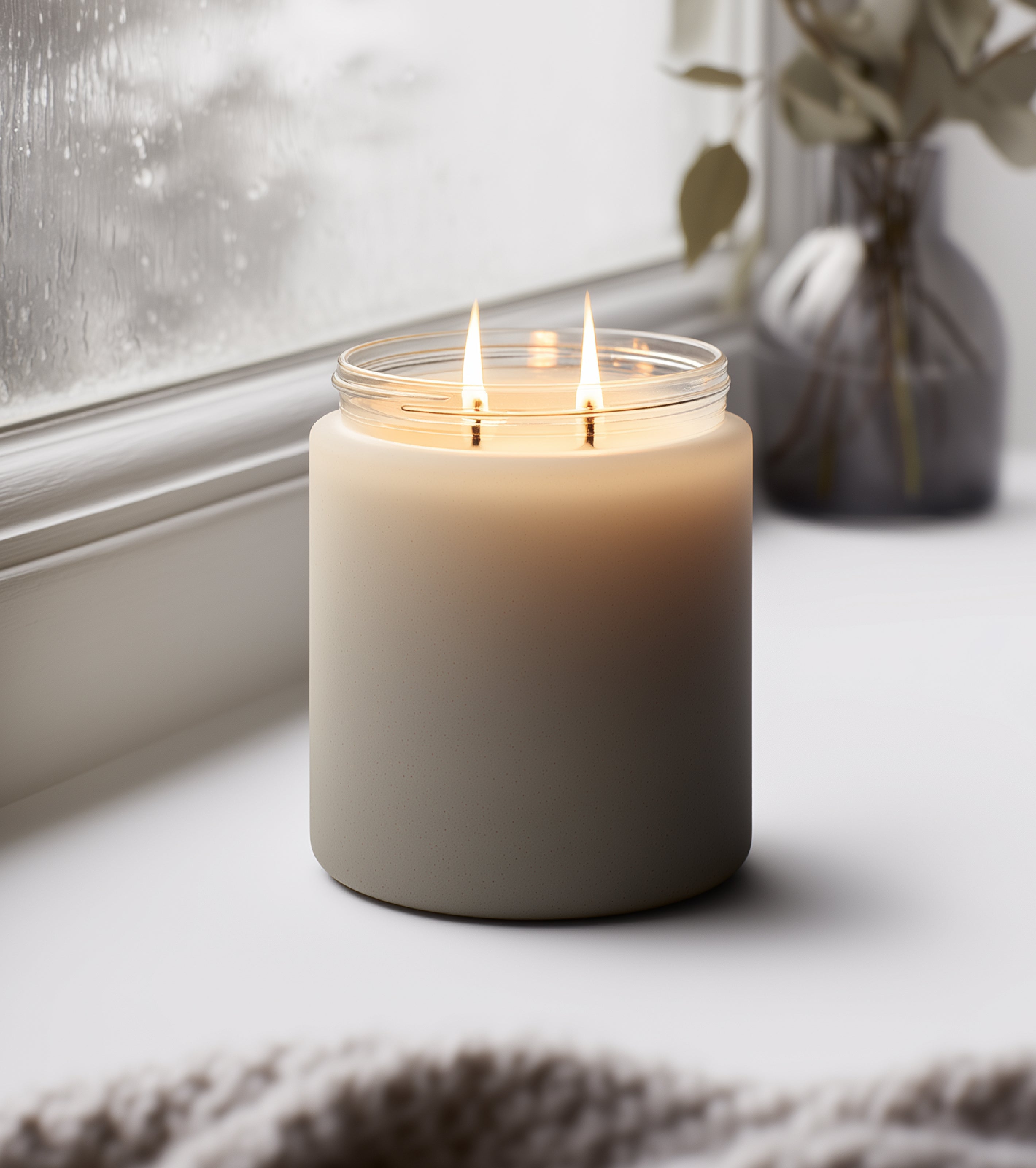 White Ferrari Candle
